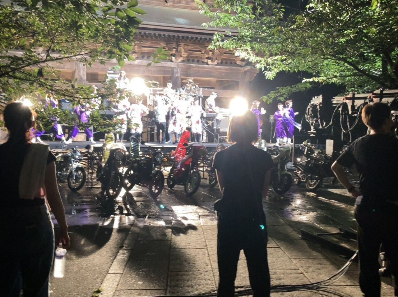 氣志團新曲『汚れなきクソ野郎ども』MV撮影レポート｜建長寺での 