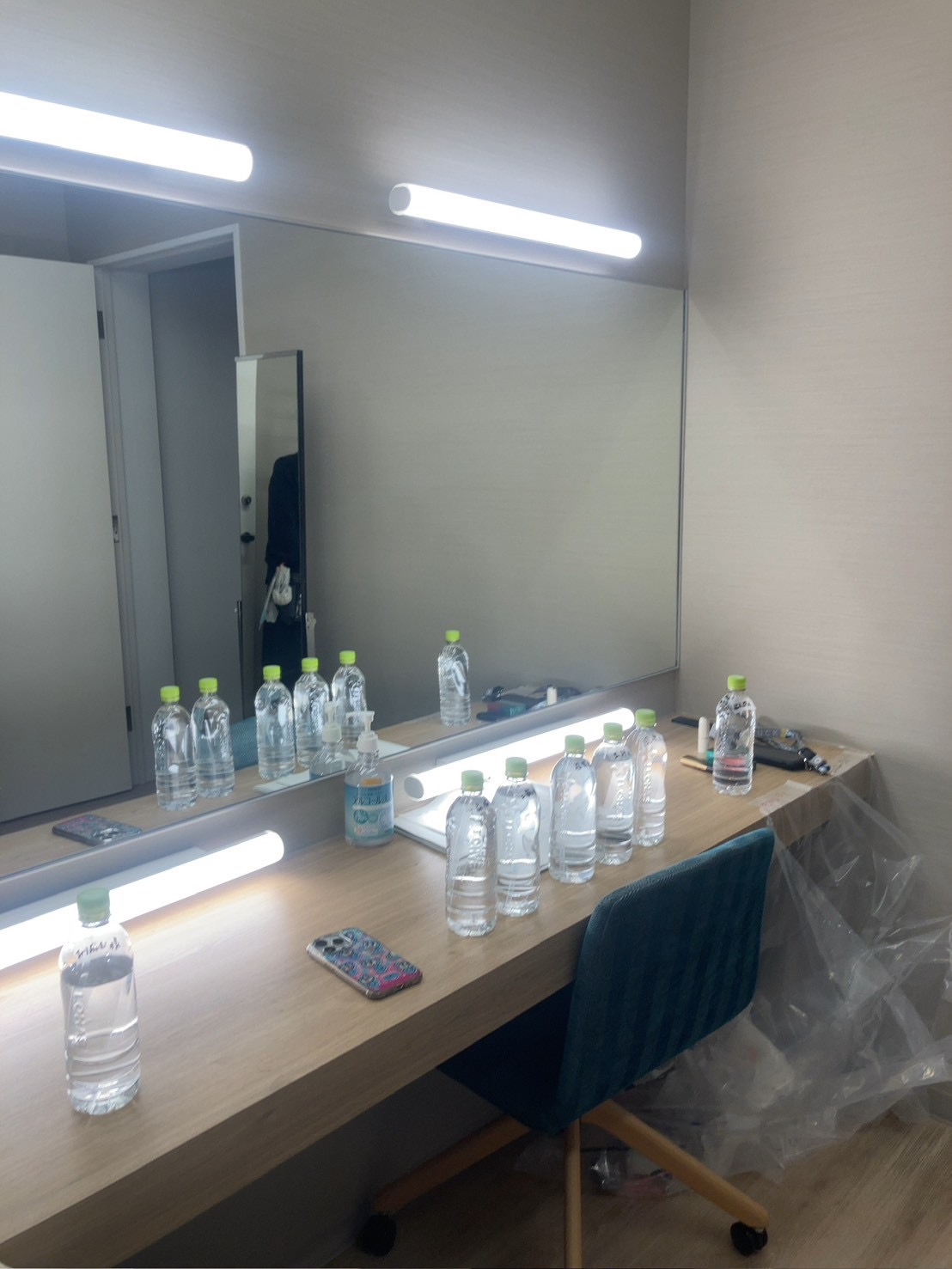 併設のメイクルーム