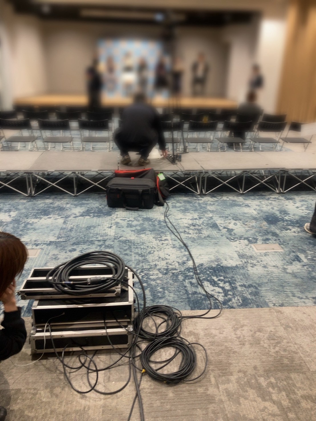 Onsiteでのリハーサル風景