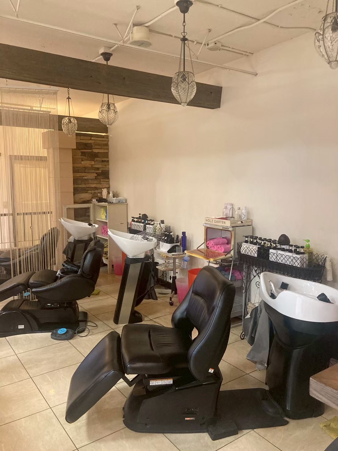 シャンプー台設備